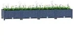 vidaXL Hochbeet 160x40x23 cm Polypropylen