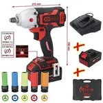 "KS TOOLS eMONSTER 1/2" Brushless-Akku-Schlag-Schrauber-Satz 9tlg. - 515.6100"