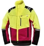 Leipold Doehle 4112-M Forstschutz-Jacke Komfort Kleider-Gr&ouml;&szlig;e: M Neongelb, Rot,