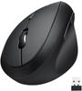 Perixx PERIMICE-619, ergonomische vertikale Maus, klein, Silent-Click, schwarz