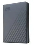 WD My Passport 4TB portable HDD Gray Komponenten Speicherlaufwerke Externe HDDs
