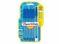 Papermate InkJoy 100 ST, Clip, Stick-Kugelschreiber, Blau, 8 Stück(e), Medium