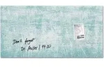 Glas-Magnettafel Artverum 91x46cm Turquoise Wall matt