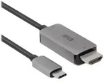 Club 3D Adapterkabel - 24 pin USB-C m&auml;nnlich zu HDMI m&auml;nnlich - 3 m - aktiv,