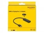 Delock Adapter HDMI-A Stecker zu DisplayPort Buchse 8K Digital/Display/Video