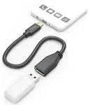 Hama USB-Adapterkabel, OTG, USB-C-Stecker