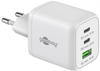 Goobay 64754 Nano USB Netzteil 65W / Power Delivery Charger / 3 Port Universal