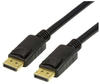 LogiLink DisplayPort-Kabel DPort -> DPort M/M 2m black
