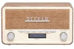 Denver DAB-18LW - DAB+ Retro Radio mit Bluetooth Digitalradio FM/RDS Radiowecker