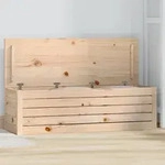 vidaXL Truhe 109x36,5x33 cm Massivholz Kiefer