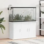 vidaXL Aquariumst&auml;nder Wei&szlig; 101x41x58 cm Holzwerkstoff