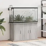 vidaXL Aquariumst&auml;nder Grau Sonoma 101x41x58 cm Holzwerkstoff