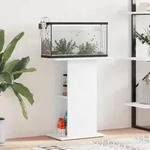 vidaXL Aquariumst&auml;nder Wei&szlig; 60,5x36x72,5 cm Holzwerkstoff