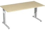 Geram&ouml;bel Schreibtisch Flex S-617103-AS 160x80x68-82cm ah/si