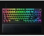 Razer Tastatur Huntsman V3 Pro Tenkeyless Schwarz Optisch QWERTY Handballenauflage