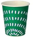 STARPAK Papp-Trinkbecher, 0,2 l, gr&uuml;n, 100er