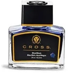 Tinte f&uuml;r F&uuml;llhalter Tintenfass Cross FH-Tinte im Glas blau-schwarz