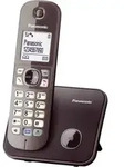 Panasonic KX-TG6811 DECT, GAP Schnurloses Telefon analog Freisprechen Mocca