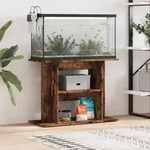 vidaXL Aquariumst&auml;nder R&auml;uchereiche 80x35x60 cm Holzwerkstoff