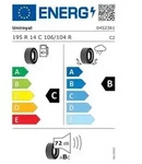 UNIROYAL Sommerreifen 195 R14 TL 106R RAINMAX 5 C 8PR BSW
