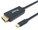 Equip USB-C auf HDMI Kabel, M/M, 1.0m, 4K/30Hz Adapter / Konverter USB