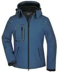 Ladies' Winter Softshell Jacket Modische Winter Softshelljacke blau, Gr. S