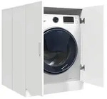 vidaXL Waschmaschinenschrank Wei&szlig; 71x71,5x91,5 cm