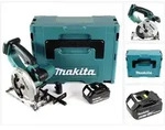 Makita DSS 501 T1J 18V 136 mm Li-ion Akku Handkreiss&auml;ge im Makpac + 1x 5,0 Ah...
