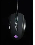 Gembird Gaming-Maus 12-Tasten LED-Beleuchtung schwarz - 1,5 m