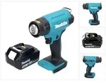 Makita DHG 180 T1 Akku Hei&szlig;luftgebl&auml;se 18 V 550 &deg;C + 1x Akku 5,0 Ah - ohne