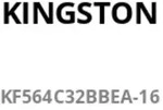 DDR5 16GB PC 6400 CL32 Kingston FURY Beast RGB EXPO retail