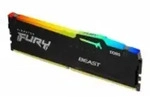 Kingston 8 GB DDR5 6000MT/S CL30 DIMM FURY BEAST RGB EXPO