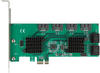 Delock 8 Port SATA PCI Express x1 Karte Low Profile Formfaktor Digital/Daten Serial