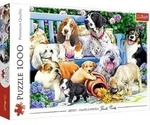 Trefl 10556 Puzzle 1000 Teile - Hunde im Garten