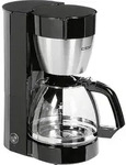 Cloer 5019 Kaffeemaschine Schwarz Fassungsverm&ouml;gen Tassen=10 Glaskanne,