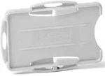 Kartenhalter Eco f&uuml;r 2 Ausweise 87x57cm grau VE=10 St&uuml;ck