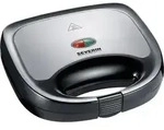 Severin SA 2969 Sandwich-Toaster Schwarz, Edelstahl
