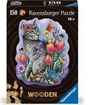 RAVENSBURGER - Wooden Puzzle Fr&uuml;hlingskatze 150 Teile