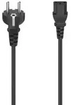 Hama Netzkabel, Schutzkontakt-Stecker - 3-pol.-Kaltger&auml;tezuleitung, 1,5 m