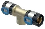Geberit GE FlowFit T-St&uuml;ck, IG Rg+, d40 x Rp1 x 40mm, 1 Stk.
