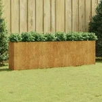 vidaXL Hochbeet 280x40x80 cm Cortenstahl