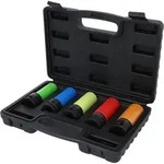 "KS TOOLS 1/2" Alu-Felgen Kraft-Stecknuss-Satz robust 5tlg. - 515.0870"