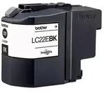 Brother LC22EBK - Sehr hohe Ergiebigkeit - Schwarz - Original - Tintenpatrone -