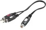 SpeaKa Professional Cinch Audio Y-Adapter [2x Cinch-Stecker
