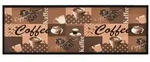 vidaXL K&uuml;chenteppich Waschbar Kaffee Braun 60x300 cm