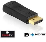 PureLink PureInstall Serie DisplayPort / HDMI 1.3 Adapter, vergoldet, schwarz