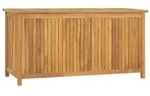 vidaXL Gartenbox 114x50x58 cm Massivholz Teak