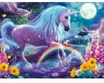 RAVENSBURGER Glitzerpuzzle Einhorn XXL 100 Teile