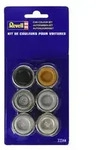 Revell Modellbau-Farbe auf Kunstharzbasis,Autofarben-Set (6x14ml Email Farben)