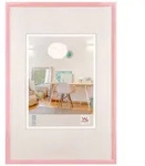 New Lifestyle Kunststoffrahmen 18x24 cm, Rosa